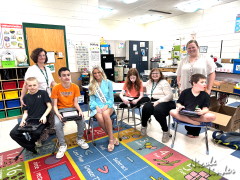 Miss Louisa County Reads To Students
